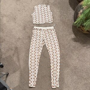 Crystal embellished 2 piece set